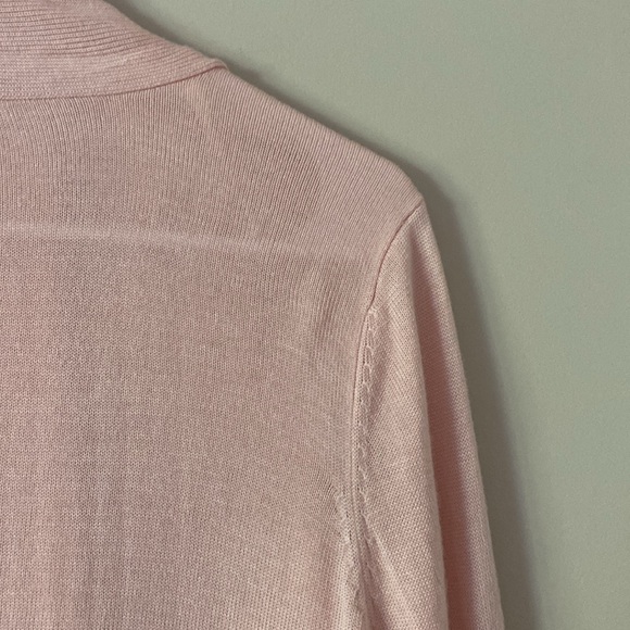 Cyrus Pastel Large Pink Flowy Lightweight Neutral Cardigan Large - Picture 8 of 10